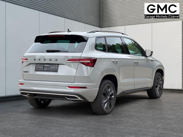 Skoda / Karoq / Grau / / / 1.5 TSI-DSG Sportline NAVI+360&deg;Kamera+ACC+KESSY+18'LM