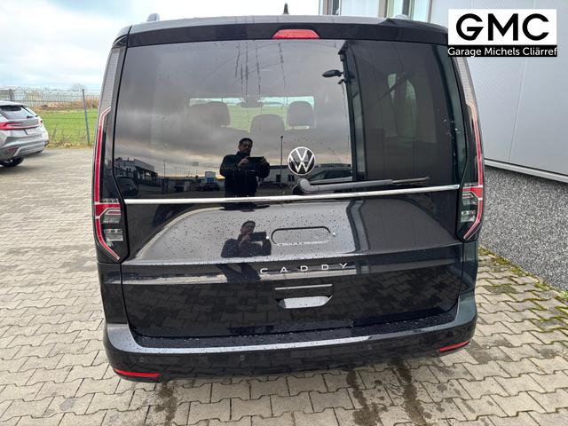 Volkswagen Caddy Maxi Style 7-SITZER 1.5 TSI 115PS DSG/AUTOMATIK, SCHWARZ-MET., 17" Alu/Ganzjahresreifen, Winterpaket, ACC-Tempomat, Toter-Winkel, ParkAssist, Parksensoren vo/hi, R&uuml;ckfahrkamera, Radio Ready2Discover 10" + Wireless AppConnect, Climatronic, Abgedunkelte Scheiben 