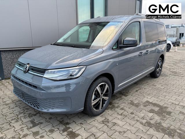 Volkswagen Caddy Maxi Style 7-SITZER 1.5 TSI 115PS DSG/AUTOMATIK, PURE-GREY, 17" Alu/Ganzjahresreifen, Winterpaket, ACC-Tempomat, Toter-Winkel, ParkAssist, Parksensoren vo/hi, R&uuml;ckfahrkamera, Radio Ready2Discover 10" + Wireless AppConnect, Climatronic, Abgedunkelte Scheiben 