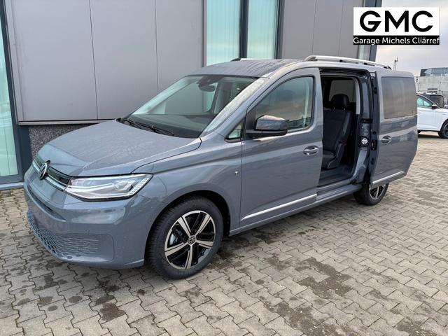 Volkswagen Caddy Maxi Style 7-SITZER 1.5 TSI 115PS DSG/AUTOMATIK, PURE-GREY, 17" Alu/Ganzjahresreifen, Winterpaket, ACC-Tempomat, Toter-Winkel, ParkAssist, Parksensoren vo/hi, R&uuml;ckfahrkamera, Radio Ready2Discover 10" + Wireless AppConnect, Climatronic, Abgedunkelte Scheiben 