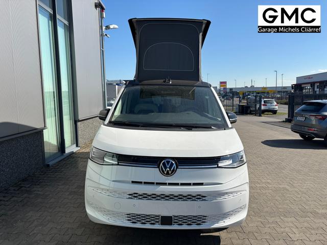 Volkswagen T7 California Ocean 2.0 TDI 150PS DSG, 16" Alu, ELEKTRISCHES Aufstelldach, Privacy-Glas, Climatronic, KÜCHE, Standheizung + FB, Sitzheizung, Park Assist, Parksensoren v/h, Kamera, IQ Light LED-MATRIX, Markise, Side ACC, Ganzjahresreifen, Radio 10" App-Connect 