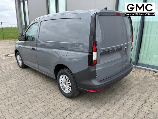 Volkswagen Caddy Cargo 2.0 TDI 102PS, Pure-Grey, Klima, Parksensoren hinten, Reserverad, Kunststoffbodenbelag Fahrer-/Fahrgastraum, Ganzjahresreifen, Radio 10" + Wireless App-Connect, Tempomat, Hecktüren, Schiebetür rechts 