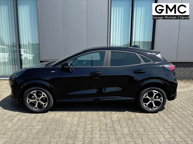Ford Puma ST-Line 1.0 125PS AUTOMATIK, SCHWARZ-METALLIC, 5 Jahre Garantie, Winterpaket: Sitzheizung, Beheizte Frontscheibe, 17" Alufelgen, Klimaautomatik, NAVIGATION 12", Parksensoren hinten, R&uuml;ckfahrkamera, Voll-LED-Scheinwerfer, Tempomat 
