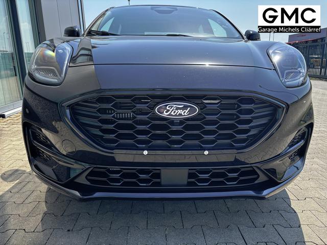 Ford Puma ST-Line 1.0 125PS AUTOMATIK, SCHWARZ-METALLIC, 5 Jahre Garantie, Winterpaket: Sitzheizung, Beheizte Frontscheibe, 17" Alufelgen, Klimaautomatik, NAVIGATION 12", Parksensoren hinten, R&uuml;ckfahrkamera, Voll-LED-Scheinwerfer, Tempomat 