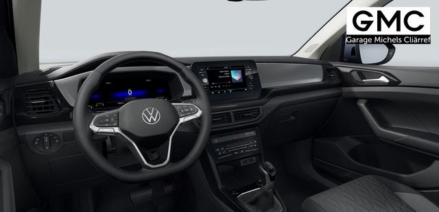 Volkswagen T-Cross LIFE 1.0 TSI 115PS DSG/AUTOMATIK, Deep-Black-Metallic, Parksensoren v/h, Rückfahrkamera, Privacy-Glas, Sitzheizung, Climatronic, IQ LIGHT MATRIX-LED, Radio Ready2Discover+App-Connect, 17" Alu, KEYLESS, Lendenwirbelstütze, M-Lederlenkrad, Digital Cockpit Pro 