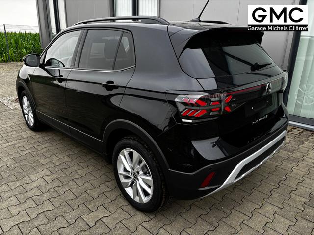 Volkswagen T-Cross LIFE 1.5 TSI 150PS DSG/AUTOMATIK, Deep-Black-Metallic, Parksensoren v/h, Rückfahrkamera, Privacy-Glas, Sitzheizung, Climatronic, IQ LIGHT MATRIX-LED, Radio Ready2Discover+App-Connect, 17" Alu, KEYLESS, Lendenwirbelstütze, M-Lederlenkrad, Dachreling 