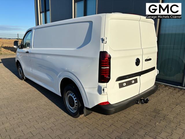 Volkswagen T7 Kastenwagen Basis 2.0 TDI 170PS AUTOMATIK LANG, Wei&szlig;, HECKFL&Uuml;GELT&Uuml;REN, 2-Zonen-Klimautomatik, M-Lederlenkrad, Anh&auml;ngerkupplung, Parksensoren vorn/hinten, R&uuml;ckfahrkamera, Frontscheibe beheizbar, Ganzjahresreifen, Sitzpaket 46 (inkl. Sitzheizung), Reserverad, 70l Tank 