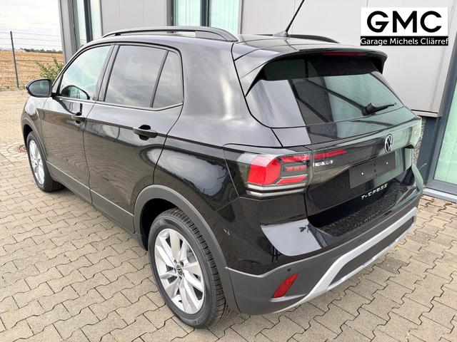 Volkswagen T-Cross Limited 1.0 TSI 115PS, 5 JAHRE GARANTIE, ANHÄNGERKUPPLUNG, NAVI 8", 17" Alu / Ganzjahresreifen, Climatronic, Sitzheizung, Parksensoren vo/hi + Kamera, Keyless, Privacy-Glas, Deep-Black Perleffekt, Dachreling, Sicht-Paket, Lendenwirbelstützen vorn 