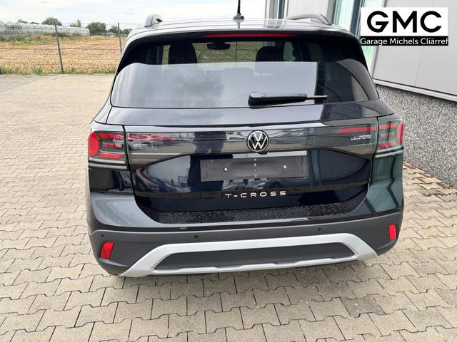 Volkswagen T-Cross Limited 1.0 TSI 115PS, 5 JAHRE GARANTIE, ANHÄNGERKUPPLUNG, NAVI 8", 17" Alu / Ganzjahresreifen, Climatronic, Sitzheizung, Parksensoren vo/hi + Kamera, Keyless, Privacy-Glas, Deep-Black Perleffekt, Dachreling, Sicht-Paket, Lendenwirbelstützen vorn 