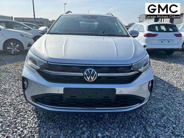 Volkswagen Taigo LIFE 1.5 TSI 150PS DSG/AUTOMATIK, Silber-Metallic, 17" Alu Aberdeen, MATRIX-LED, Sitzheizung, Climatronic, Parksensoren vorn/hinten, Rückfahrkamera, Radio Ready2Discover + Wireless App-Connect, Keyless Access, Licht-/Sicht, Privacy-Glas, M-Lederlenkrad 