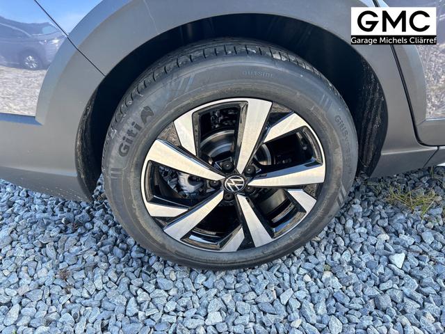 Volkswagen Taigo LIFE 1.5 TSI 150PS DSG/AUTOMATIK, Rauch-Grau-Metallic, 17" Alu Aberdeen, MATRIX-LED, Sitzheizung, Climatronic, Parksensoren vorn/hinten, Rückfahrkamera, Radio Ready2Discover + Wireless App-Connect, Keyless Access, Licht-/Sicht, Privacy-Glas, M-Lederlenkrad 