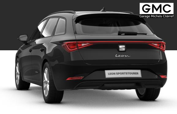 Seat Leon Sportstourer Style 1.5 TSI 115PS, SCHWARZ-METALLIC, 5 Jahre Garantie, 16" ALU, MATRIX-LED, Privacy-Glas, Winter-Paket, 3-Zonen-Climatronic, ParkAssist, Parksensoren v/h, R&uuml;ckfahrkamera, Radio 10,4" + Full-Link, Tempomat, M-Lederlenkrad, variabler Ladeboden 
