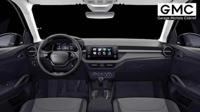 Skoda Fabia Extra Plus 1.0 TSI 116PS, 5 Jahre Garantie, BLACK-MAGIC METALLIC, CLIMATRONIC, BEHEIZTE FRONTSCHEIBE, SITZHEIZUNG, M-Lederlenkrad BEHEIZT, 15" ALU, Parksensoren hinten, R&uuml;ckfahrkamera, Infotainment 8", Virtual Cockpit, Tempomat, NSW, Wireless SmartLink 