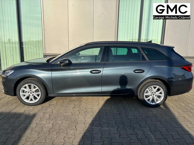 Seat Leon Sportstourer Style 1.5 TSI 115PS, MAGNETIC-GRAU-METALLIC, 5 Jahre Garantie, 16" ALU, MATRIX-LED, Privacy-Glas, Winter-Paket, 3-Zonen-Climatronic, ParkAssist, Parksensoren v/h, R&uuml;ckfahrkamera, Radio 10,4" + Full-Link, Tempomat, M-Lederlenkrad, variabler Ladeboden 