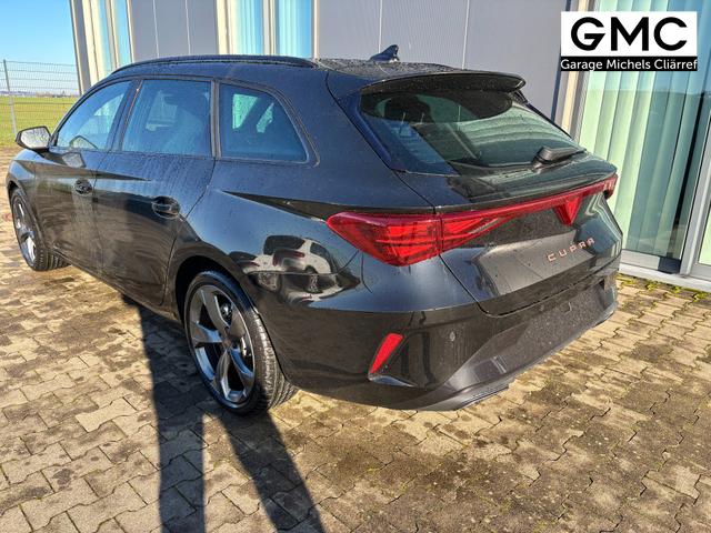 Cupra Leon Sportstourer Basis 1.5 TSI 150PS 6-Gang, 5J Garantie, SCHWARZ-METALLIC, MATRIX-LED, AHK SCHWENKBAR, EDGE-PAKET, DYNAMIC-DESIGN, Elektr. Heckklappe, Dachreling, 18" Alu, Voll-LED-Scheinwerfer, 3Z-Climatronic, ACC/Tempomat, Full Link, Parksensoren v/h, Privacy-Glas 
