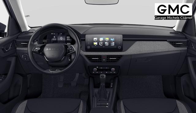 Skoda Kamiq Extra 1.0 TSI 116PS, 5 J Garantie, METALLIC, ANH&Auml;NGERKUPPLUNG, 16" Alu, Climatronic, Radio 8" + SmartLink, Parksensoren hinten, R&uuml;ckfahrkamera, Sitzheizung, SunSet, Tempomat, Armlehne, NSW, LED-Scheinwerfer, Dachreling, Virtual Cockpit, Reserverad 