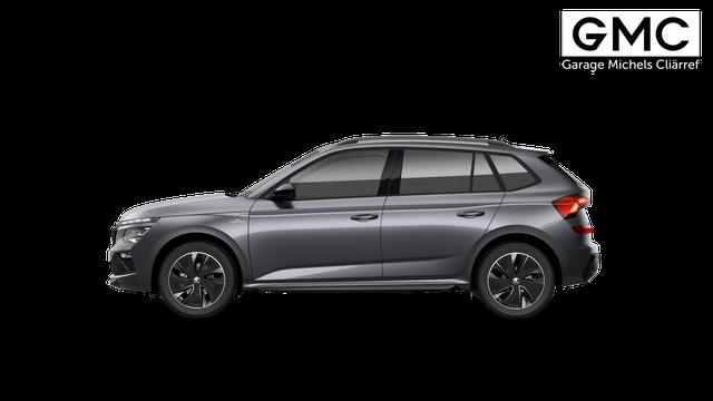 Skoda Kamiq Monte Carlo 1.5 TSI 150PS DSG (AUTOMATIK), Grau-Met, PANORAMDACH, MATRIX-LED, SITZHEIZUNG, Sport-M-Lederlenkrad beheizt, SunSet, 2Z-Climatronic, Parksensoren vorn/hinten, R&uuml;ckfahrkamera, Kessy, Radio 8,25"+SmartLink, Virtual Cockpit, 17" Alu, Tempomat 