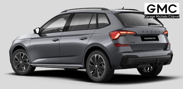 Skoda Kamiq Monte Carlo 1.0 TSI 115PS, 5J GARANTIE, METALLIC, ELE. HECKKLAPPE, ANH&Auml;NGERKUPPLUNG, BEH. FRONTSCHEIBE, MATRIX-LED, PANORAMADACH, Sitzheizung, Lenkradheizung, Ladeboden, ACC, SIDE Assist, Virtual Cockpit 10", Parksensoren, Kamera, KESSY, Privacy, 17" Alu, Climatroni 
