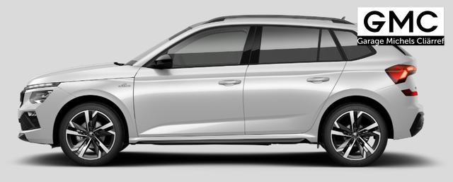 Skoda Kamiq Monte Carlo 1.5 TSI 150PS DSG, 5J GARANTIE, 18"ALU, METALLIC, ELE. HECKKLAPPE, ANH&Auml;NGERKUPPLUNG, BEH. FRONTSCHEIBE, MATRIX-LED, PANORAMADACH, Sitzheizung, Lenkradhzg, Ladeboden, ACC, SIDE Assist, Virtual Cockpit 10", Parksensoren, Kamera, KESSY, Privacy, Climatronic 