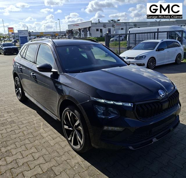 Skoda Kamiq Monte Carlo 1.5 TSI 150PS DSG, 5J GARANTIE, Schwarz-Perleffekt, 18" ALU, AHK SCHWENKBAR, Panoramadach, Matrix-LED, Parksensoren v/h, Kamera, Tempomat, Virtual Cockpit (8"!!), Kessy, Winter-Paket, Climatronic, Radio 8", SmartLink, NSW, Sport-M-Lederlenkrad beheizt 