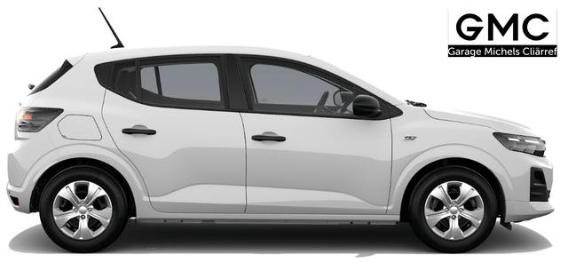 Dacia Sandero Essential 1.0 SCe65, Arktis-Wei&szlig;, KLIMAANLAGE, PARKSENSOREN HINTEN, Tempomat, Multimediasystem Media Control, Zentralverriegelung mit Fernbedienung 