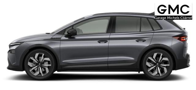Skoda Elroq SPORTLINE 60 204PS, GRAPHITE-GRAU METALLIC, ELEKTR. HECKKLAPPE, MATRIX-LED, BEH. FRONTSCHEIBE, SITZHEIZUNG V/H, 3Z-CLIMATRONIC, KESSY+ALARM, 20" ALU, SEITENAIRBAGS HINTEN, PARKSENSOREN R&Uuml;CKFAHRKAMERA, NAVIGATION, SUNSET, TRAVEL ASSIST 
