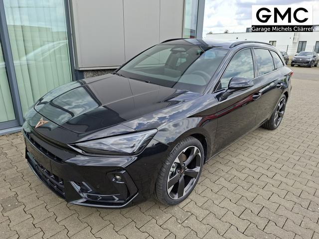 Cupra Leon Sportstourer Basis 1.5 eTSI 150PS DSG (AUTOMATIK), SCHWARZ, ANH&Auml;NGERKUPPLUNG, ELEKTR. HECKKLAPPE, KESSY, ALARM, R&Uuml;CKFAHRKAMERA, 18" Alu, Sitzheizung, M-Lederlenkrad beheizt, Parksensoren vorne und hinten, Adaptiver Tempomat, 3-Zonen-Climatronic, Radio 12,9" + Full Link 