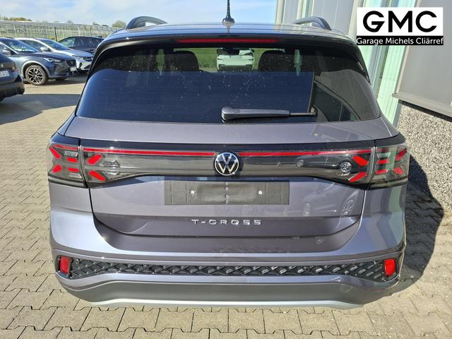 Volkswagen T-Cross R-Line Limited 1.0 TSI 115PS, Rauch-Grau-Metallic, 5 JAHRE GARANTIE, ANH&Auml;NGERKUPPLUNG, CLIMATRONIC, SITZHEIZUNG, 18" Alu, MATRIX-LED, Adaptiver Tempomat ACC, Parksensoren, R&uuml;ckfahrkamera, Keyless, Abgedunkelte Scheiben, Radio "Ready2Discover" + App-Connect 