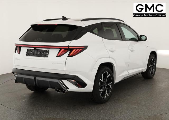 Hyundai TUCSON N Line Mild-Hybrid 2WD 1.6 T-GDI DCT N-LINE, Facelift, Pano, Navi, 19-Zoll, Teilleder 