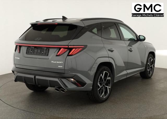 Hyundai TUCSON 1.6 T-GDI DCT 4WD N-LINE, el. Klappe, Teilleder, Navi, Kamera, ACC 