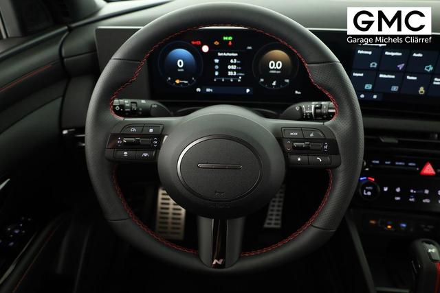 Hyundai TUCSON 1.6 T-GDI DCT 4WD N-LINE, el. Klappe, Teilleder, Navi, Kamera, ACC 