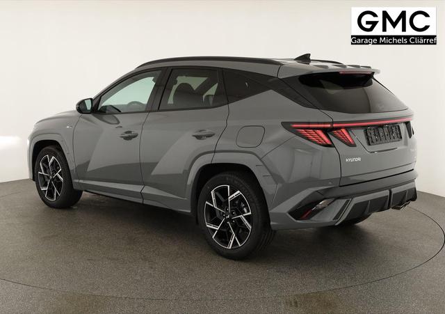 Hyundai TUCSON 1.6 T-GDI DCT 4WD N-LINE, AHK, el. Klappe, Teilleder, Navi, Kamera, ACC 