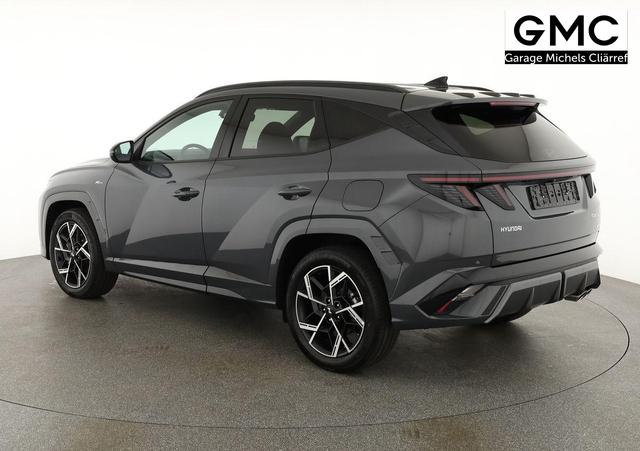 Hyundai TUCSON 1.6 T-GDI DCT 4WD N-LINE, AHK, el. Klappe, Teilleder, Navi, Kamera, ACC 