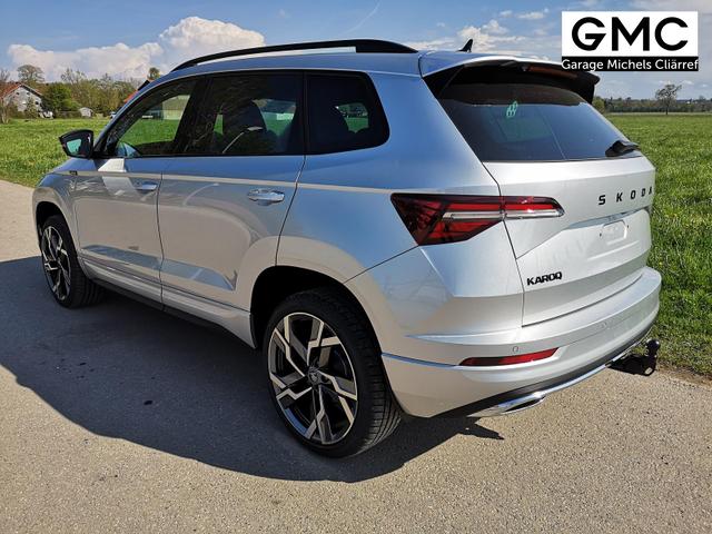 Skoda Karoq Sportline 2.0TDI DSG 4x4 AHK Matrix Pano Sound Leder 19 Zoll 