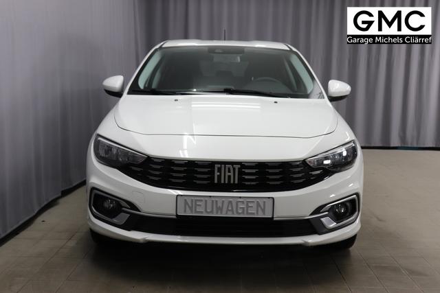 Tipo 5-Türer MY22 TIPO 5-Türer City Life 1.0 74kW (100PS)249 - Gelato Weiß 645 - Stoff Schwarz "316 Rückfahrkamera mit dynamischen Führungslinien 3A4 Sicherheits-Plus-Paket 3A5 Convenience Plus-Paket 3B4 Style-Paket 452 Sitzheizung vorn ja laut RE 21.10 fb 7QC Uconnect™ NAV Navigationssystem und digitalem Audioempfang DAB+"