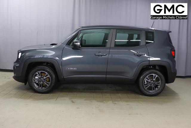 Jeep Renegade 1.5 T4 DCT7 e-Hybrid Longitude 1469 96 kW679 Graphite Grau 015 Stoff Schwarz "5DT Graphite Grau Business-Paket Longitude: Uconnect Smartouch 8.4 mit 8,4""-Touchscreen, Navigationssystem, Bluetooth, AUX-IN-und USB sowie DAB, Apple CarPlay&Android Auto und LIVE Services, Fahrersitz mit elektr. Lordosenstütze 2-fach verstellbar"