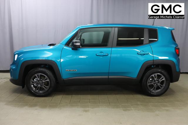 Jeep Renegade 1.6 Multijet 16V Longitude Diesel 1598 96 kW470 Bikini Metallic Stoff schwarz "8F6 Reifen-Reparatur-Set (Kit Fix&Go) Business-Paket Longitude 070 Stark abgedunkelte Heckscheibe und Seitenscheiben hinten Bikini Metallic", Beispielbilder, ggf. teilweise mit Sonderausstattung