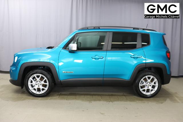 Jeep Renegade 1.0 T3 GSE Limited 999 88 kW470 Bikini Metallic 020 Stoff schwarz "2T2 Funktions-Paket CommandView® Panorama-Glasschiebedach 2Y7 Business-Paket 7KS Winter-Paket 61Q Bikini Metallic", Beispielbilder, ggf. teilweise mit Sonderausstattung