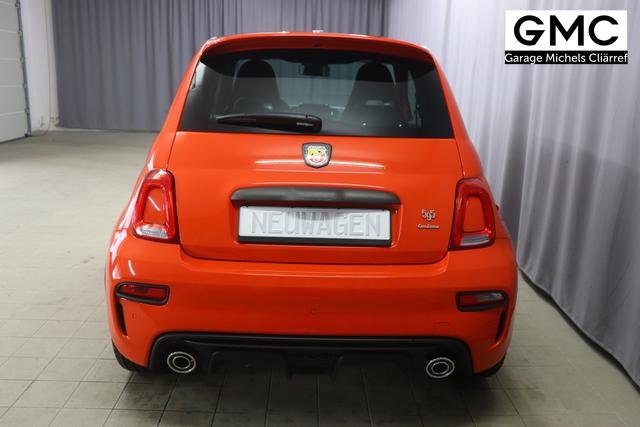 595 & 695 MY23 595 1.4 T-Jet 121 kW (165 PS) MT562 - Racing Orange 557 - Integral-Sportsitze Leder Schwarz "3L3 Komfort-Paket: Bi-Xenon Scheinwerfer, Beats® Audio Soundsystem 3L4 Tech-Paket 5CK Racing Orange 9SV, Gutschrift Mopar BMC Sportluftfilter und Tankdeckel aus Aluminium A67 Linea Turismo"