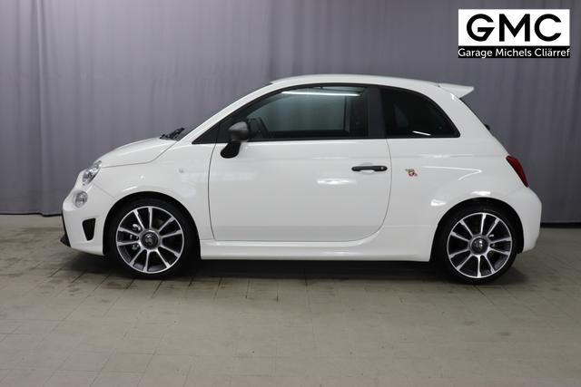 595 & 695 MY23 595 1.4 T-Jet 121 kW (165 PS) MT 268 - Gara Weiß 557 - Integral-Sportsitze Leder Schwarz "3L3 Komfort-Paket: Bi-Xenon Scheinwerfer, Beats® Audio Soundsystem 3L4 Tech-Paket 5CA Gara Weiß 9SV, Gutschrift Mopar BMC Sportluftfilter und Tankdeckel aus Aluminium A67 Linea Turismo"