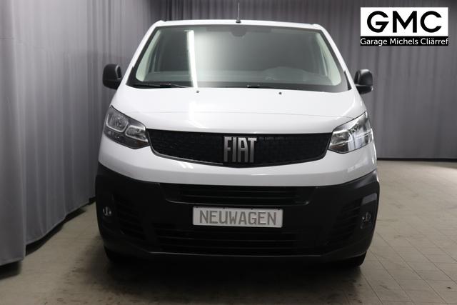 Fiat Scudo L3 2.0 145PS MT 549 - WEISS 969 - Standard Sitze "980 vollwertiges Ersatzrad 9A1 Pack Visibility Schweibenwischer mit Regensensor Elektrische und beheizbare Außenspiegel, anklappbar Nebelscheinwerfer Serie: 516 Heckflügeltüren 450 Höhenverstellbarer Fahrersitz 056 Berganfahrhilfe 149 Trennwand ohne Fenster 025 Klimaanlage"