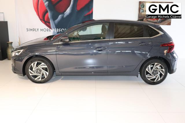 Hyundai i20 (BC3) GO Plus 1.2 MPI Navi b5bu1 MY2025 Aurora Grey, Beispielbilder, ggf. teilweise mit Sonderausstattung