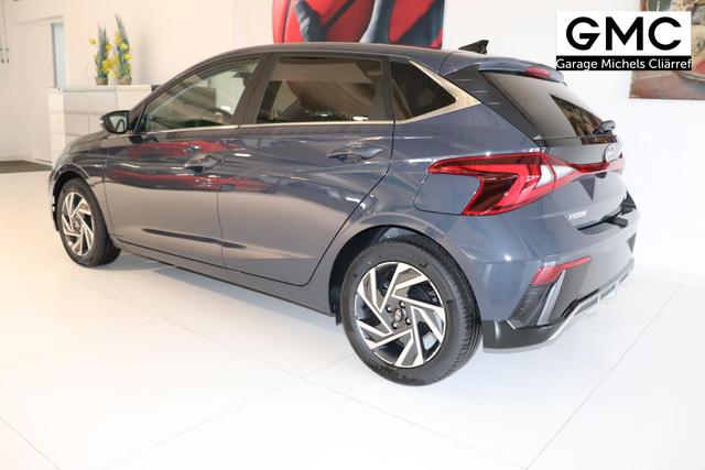 Hyundai i20 (BC3) GO Plus 1.2 MPI Navi b5bu1 MY2025 Aurora Grey, Beispielbilder, ggf. teilweise mit Sonderausstattung