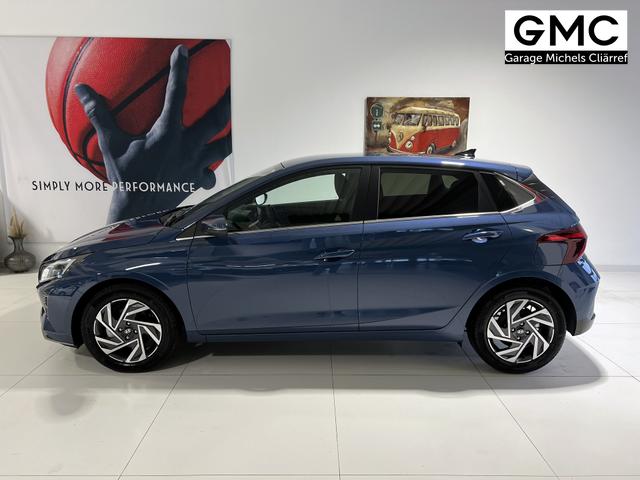 Hyundai i20 GO Plus Vibrant Blue, Beispielbilder, ggf. teilweise mit Sonderausstattung