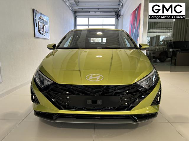 Hyundai i20 GO Plus 1.0 T-GDI DCT Lucid Lime Metallic, Beispielbilder, ggf. teilweise mit Sonderausstattung