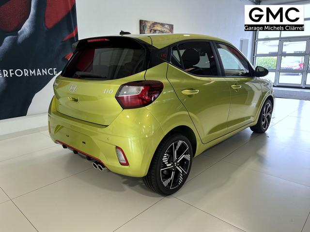 Hyundai i10 N Line Lucid Lime Metallic
