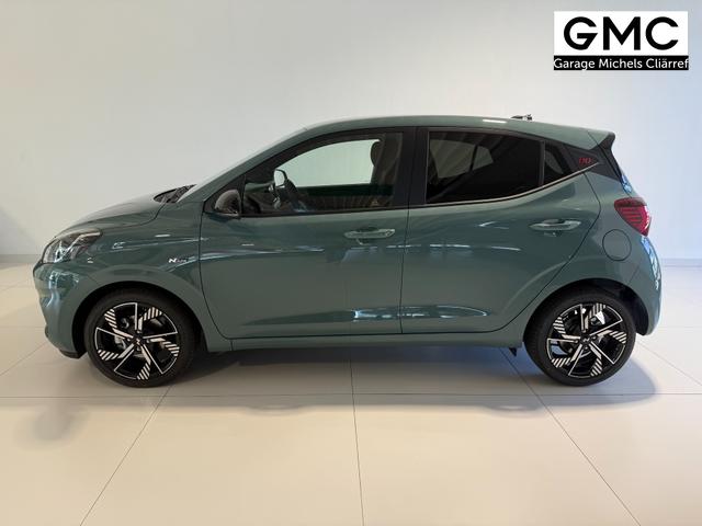 Hyundai i10 N Line Mangrove Green