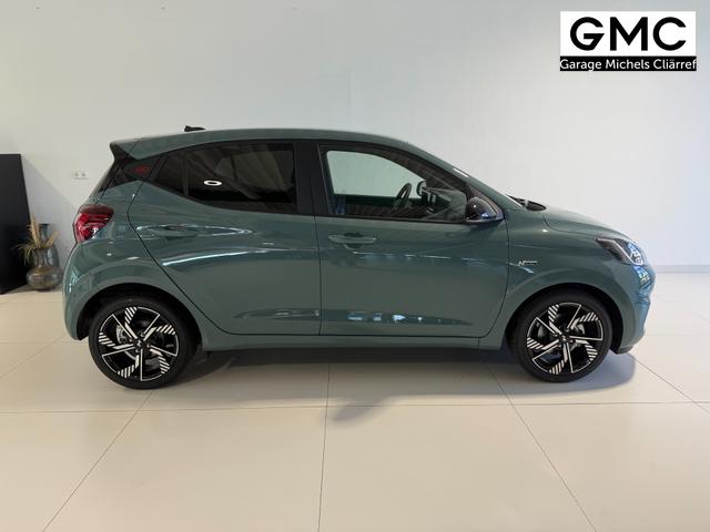 Hyundai i10 N Line Mangrove Green