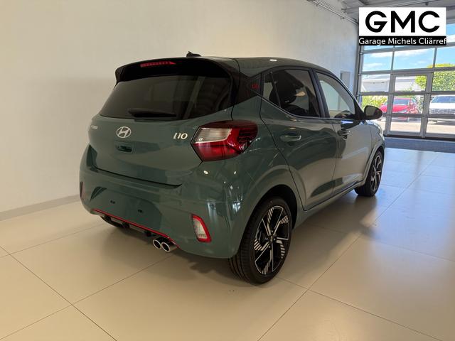 Hyundai i10 N Line Mangrove Green