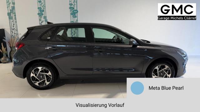 i30 Meta Blue Vorlauf, Beispielbilder, ggf. teilweise mit Sonderausstattung